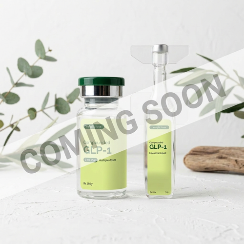 Eleven GLP1s medication box with watermarked label, featuring packaging and branding details in a clear, natural shot.