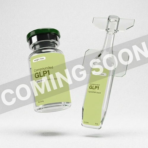 Eleven GLP1s medication vial with water watermark, showcasing the pharmaceutical product for diabetes management.