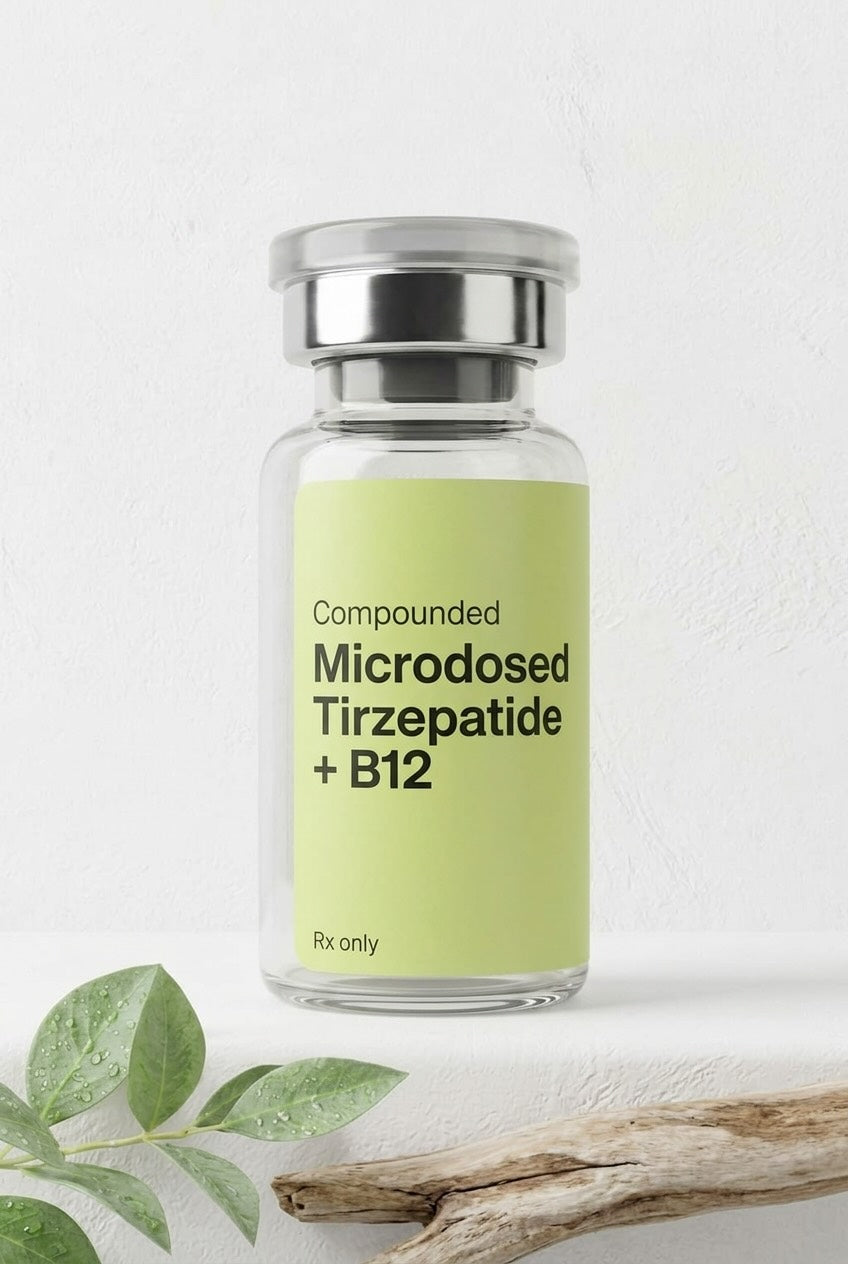 Microdosed Tirzepatide + B12
